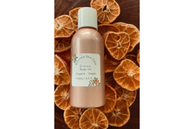 Organic Vegan Citrus Body Oil