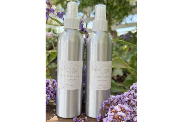 ORGANIC VEGAN Lavender Hydrating Toner Metal Bottle